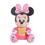 Minnie Mouse De Pelúcia Disney Baby Musical Discovery Com So