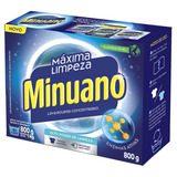 Minuano Máxima Limpeza Sabão Concentrado Azul Antibacterial Caixa