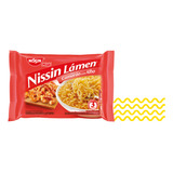 Miojo Nissin Lamen Camarão Com Alho Com 10 Pacotes Cx