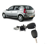 Miolo Fechadura Porta Malas Botão Chave Sandero 2007 A 2014