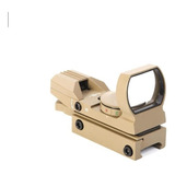 Mira Airsoft Red Dot Panoramico Holografico red green Tan