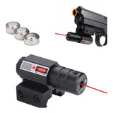 Mira Laser Airsoft Carabina De Pressão Trilho De 11 E 22 Mm