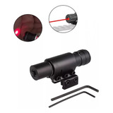 Mira Laser Genérica Para Paintball E Airsoft Vermelha