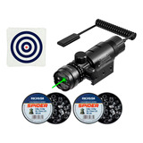 Mira Laser Tático Para Trilho 2 Chumbinho Rossi 5 5 Spider