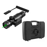 Mira Laser Traçante Verde Trilho 22mm Rossi Maleta Premium
