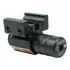 Mira Laser Vermelho Airsoft Picatinny Tática Pistola Rifle