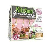 Miracle LED 609846 Kit De Lâmpadas LED De 3 Soquetes Jardineiro De Cozinha Com Espectro Vermelho Lâmpadas Ultra Crescer Luz Diurna Substituindo 150W Por Um Acessório De 91 M 3 Lâmpadas