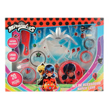 Miraculous Ladybug Kit Acessórios Super Luxo 20pcs Multikids