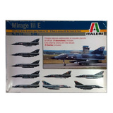 Mirage I I I E - Italery 1:48 - Decal Para 9 Versões França