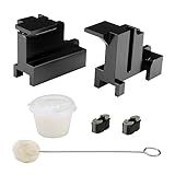 Misakomo Kit De Reparo De Trilho De Teto Solar Kit De Reparo De Trilhos De Trilho De Teto Solar De Alumínio Fresado CNC Compatível Com Ford Edge Lincoln MKT MKX Substitui 7T4Z78502C06A 7T4Z78502C06B