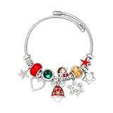 MISS RIGHT Pulseiras Femininas Calendário Do Advento De Natal 2024 24 Dias Calendário De Contagem Regressiva De Natal Kit De Fabricação De Joias Faça Você Mesmo 11 Miçangas E Dois Tipos De