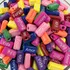 Missanga Infantil Palavras Plaquinha Cor Mista 100 Pc
