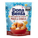 Mistura Bolinho Chuva Maça E Canela D Benta 260gr Kit Com 3