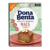 Mistura Bolo 31 Integral Maça Canela D Benta 400gr Kit C 3