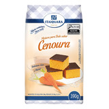 Mistura Para Bolo Itaiquara Sabor Cenoura 390gr Kit Com 3