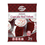 Mistura Para Cupcake Red Velvet 1kg