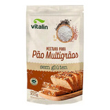 Mistura Para Pão Multigrãos Sem Glúten 300g Vitalin