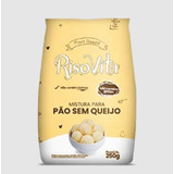 Mistura Para Pão Sem Queijo Risovita 250gr Kit Com 3