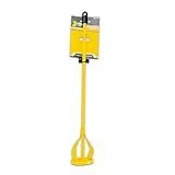 Misturador Batedor De Argamassa Fertak Para Furadeira Concreto Massa Corrida Tintas Original Amarelo