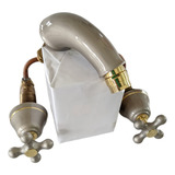 Misturador Bidê Docol Gran Antique Champagne Ducha Frontal