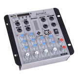 Misturador De Audio Automix A502r Bt