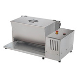 Misturador De Carne Elétrico Industrial Malta Aço Inox 25kg