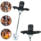 Misturador Elétrico Argamassa Tinta Gesso Rejunte Textura Batedor 220v 6 Velocidades 1200w