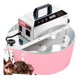 Misturador Elétrico Panela Mexedeira Automática Saro 10 Litros Bivolt Rosa Pa10rro