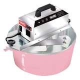 Misturador Elétrico Panela Mexedeira Automática Saro 10 Litros Bivolt Rosa Pa10rro