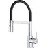Misturador Monoc  Franke Lina Dual Jet Alto Brilho preto Acabamento Preto   Alto Brilho Cor Preto