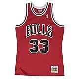 Mitchell Ness Camisa Masculina Scottie Pippen Chicago Bulls NBA Throwback