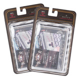 Mitty Plm2 Carteira Cor Branco-branco Kit 2 Refil Para Carteira Plástico