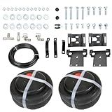 MITZONE Kit De Mola De Suspensão A Ar Com Assistência De Reboque Compatível Com Chevy Silverado 2500 3500 Caminhão 2001 2010 GMC Sierra 2500 3500 Caminhão 2001 2010 Rodas De 8 Terminais TOW GM0010HD