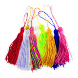 Mix 50 Franja Pingente Tassel Seda Sortidos Promoção 