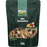 Mix De Sementes E Castanhas 200g Brasil Frutt