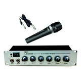 Mixer Automotivo kit Ac12   Microfone Com Eco E Tonalidade 