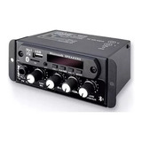 Mixer Boog 12volts bt usb sd saida Rca controle 120w Saida