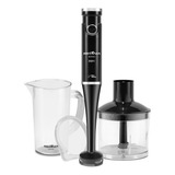 Mixer Britânia 2 Em 1 350w Com Lâminas Pro Maxx Preto