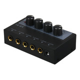 Mixer De 4 Canais Com Ruído Ultrabaixo 4 Entradas 1 Saída Dc