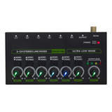 Mixer De Áudio Tipo C Com Processador Mono Mixer Estéreo Tr