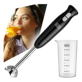 Mixer De Mão Portátil Inox Black decker Misturador M300 220v