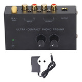 Mixer De Som Profissional Phono Preamp Pp500a Disco De Vinil