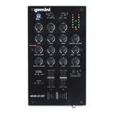 Mixer Dj Analógico 2 Canais 3 Vias Bluetooth Gemini Mxr01bt