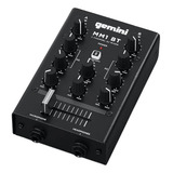 Mixer Dj Analógico 2 Canais Profissional Gemini Mm1bt
