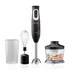 Mixer E Processador Mallory Trikxer Chefpro 500w Black Inox Cor Preto 110v