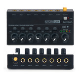 Mixer Linha Estéreo De 6 Canais Saídas entradas Ts trs 1 4