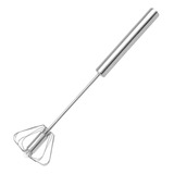 Mixer Manual Inox Batedor Clara Neve Giratório Profissional