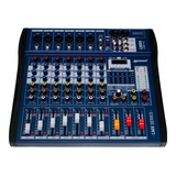 Mixer Mesa De Som 8 Canais Lexsen Lmx8usb Com Usb 110v 220v