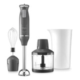 Mixer Power Inox 3 Em 1 600w Elgin Lunar Cor Cinza Lunar
