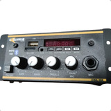 Mixer Usb Bluetooth Exclusive Som Mic P10 12 E 24 Volts